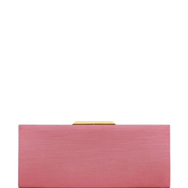 Saint Laurent small Midnight satin clutch
