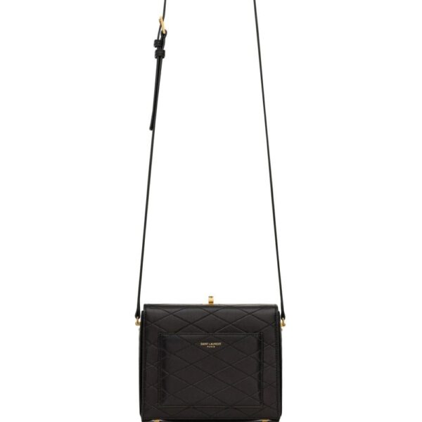 Saint Laurent diamond-quilted leather mini bag