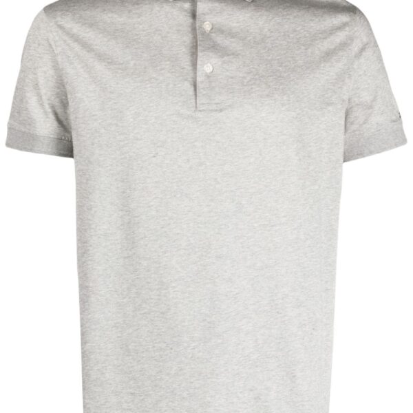 Tommy Hilfiger logo-embroidered cotton polo shirt