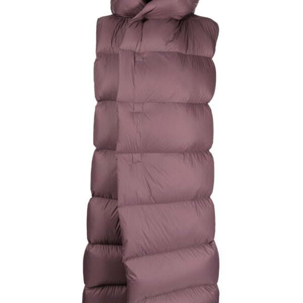 Rick Owens  Luxor quilted hooded gilet