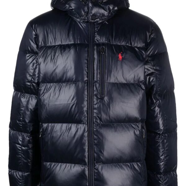 Polo Ralph Lauren  Polo Pony-embroidered hooded puffer jacket