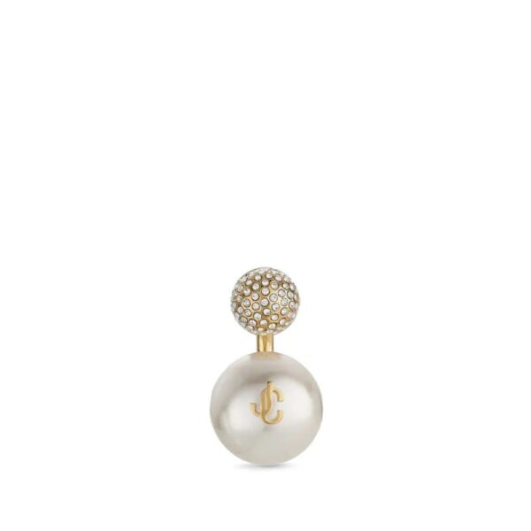 Jimmy Choo  Auri crystal-embellished earring
