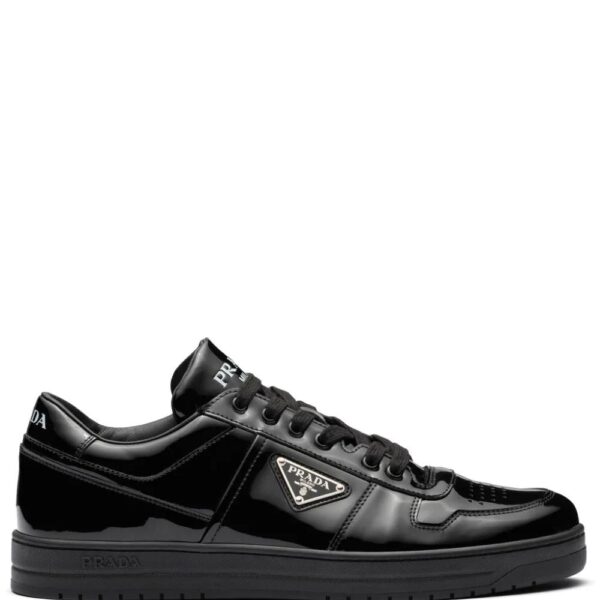 Prada  Downtown leather sneakers