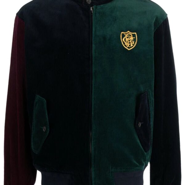 Polo Ralph Lauren  Crest Fun colour-block corduroy jacket