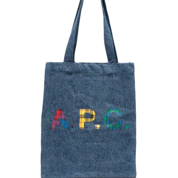 A.P.C.  Lou denim tote bag