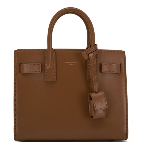 Saint Laurent Sac De Jour leather tote bag