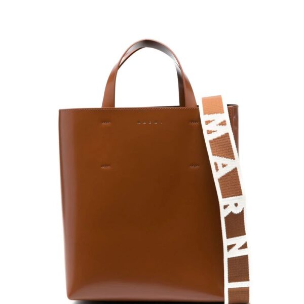 Marni  small Museo leather tote bag