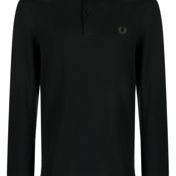 Fred Perry logo-embroidered cotton polo shirt