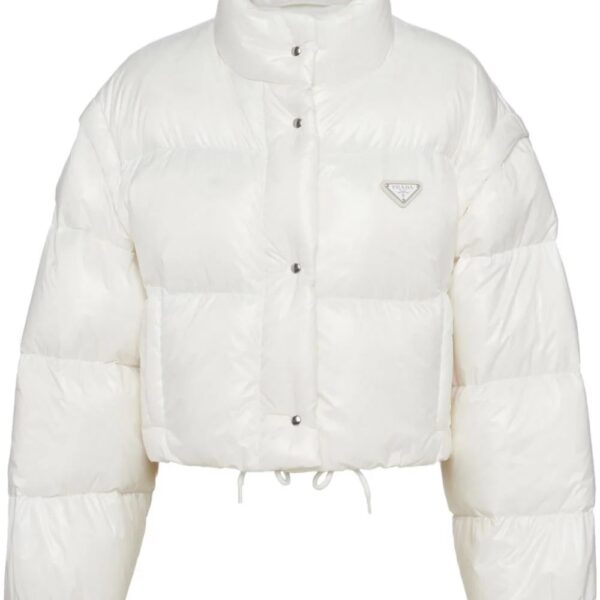 Prada  Re-Nylon cropped down jacket