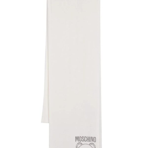 Moschino  Teddy Bear wool scarf