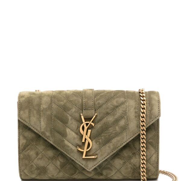 Saint Laurent Envelope quilted shoulder bag