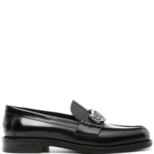 Dsquared2  logo-plaque leather loafers