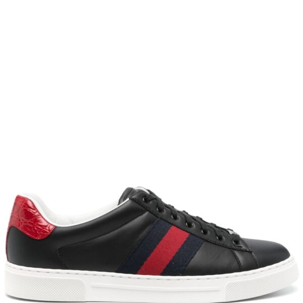 Gucci Ace web-trim sneakers