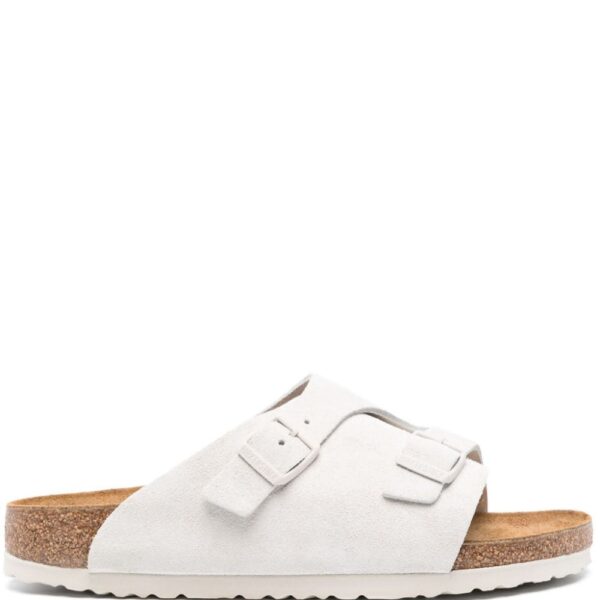 Birkenstock Zürich suede buckled sandals