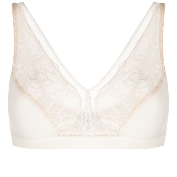 Hanro  Selma lace-panel bra
