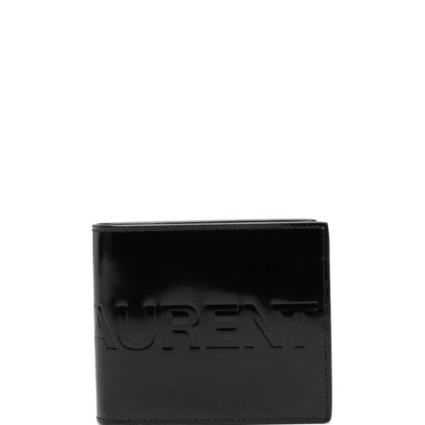 Saint Laurent logo-debossed leather wallet