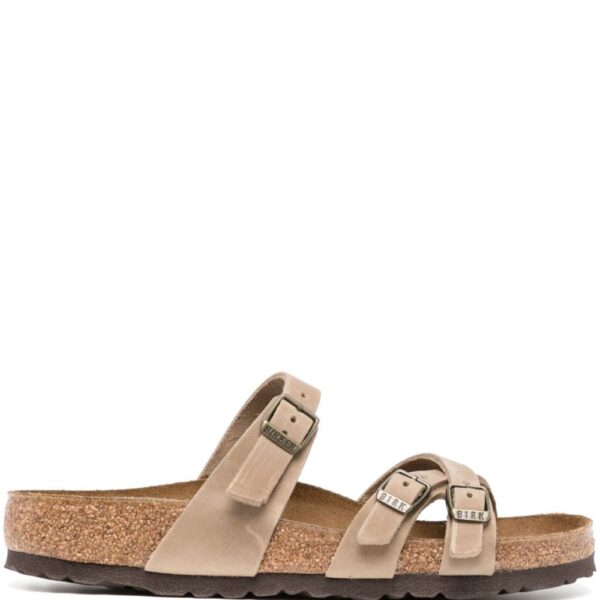 Birkenstock Franca Oiled leather slides