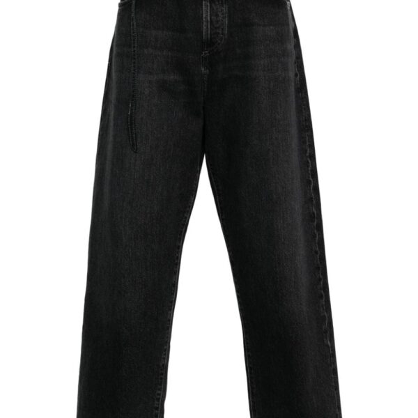 Acne Studios  mid-rise wide-leg jeans