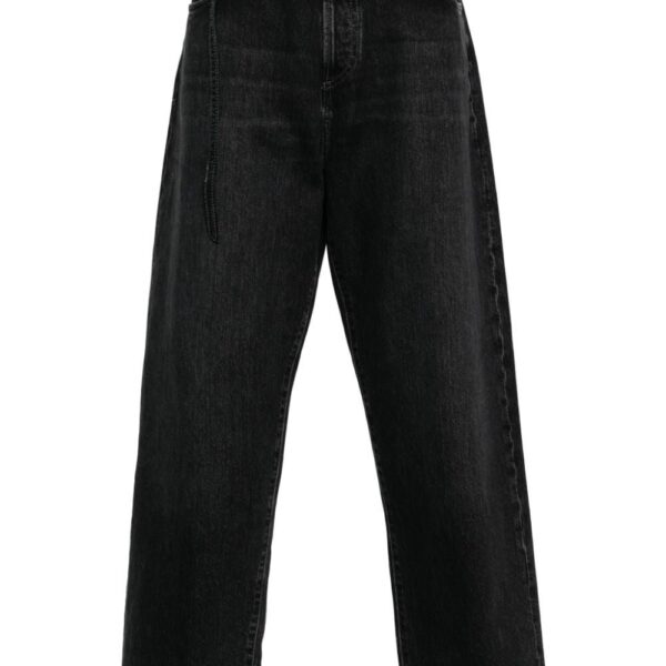 Acne Studios  mid-rise wide-leg jeans