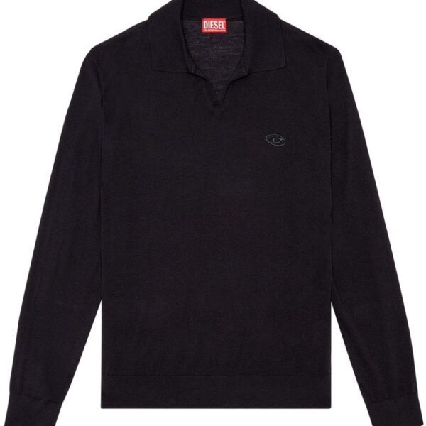 Diesel K-Glare wool polo shirt