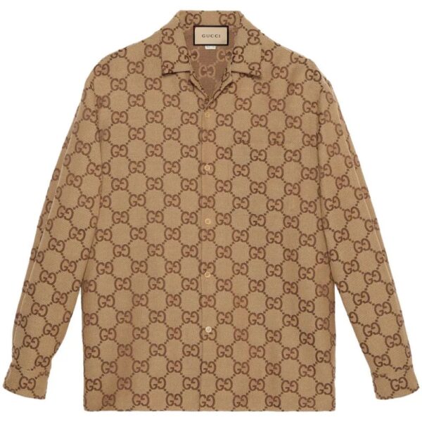 Gucci  Maxi GG canvas shirt