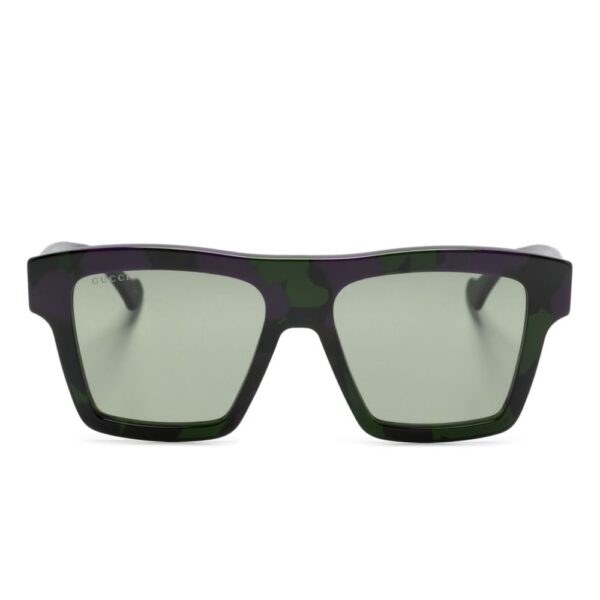 Gucci Eyewear rectangle-frame tinted sunglasses