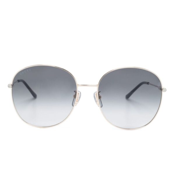 Gucci Eyewear round-frame metal sunglasses