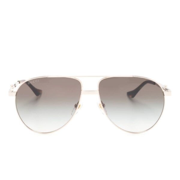 Gucci Eyewear gradient pilot-frame sunglasses