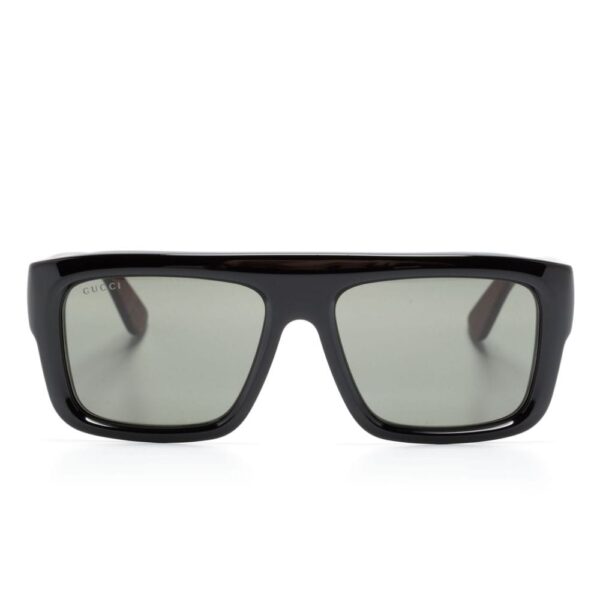 Gucci Eyewear logo-print square-frame sunglasses