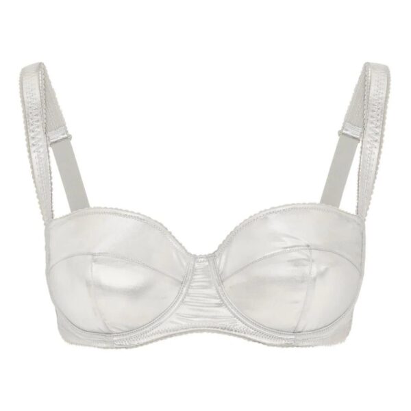 Dolce & Gabbana  metallic balconette bra