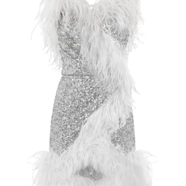 Dolce & Gabbana sequinned wrap minidress