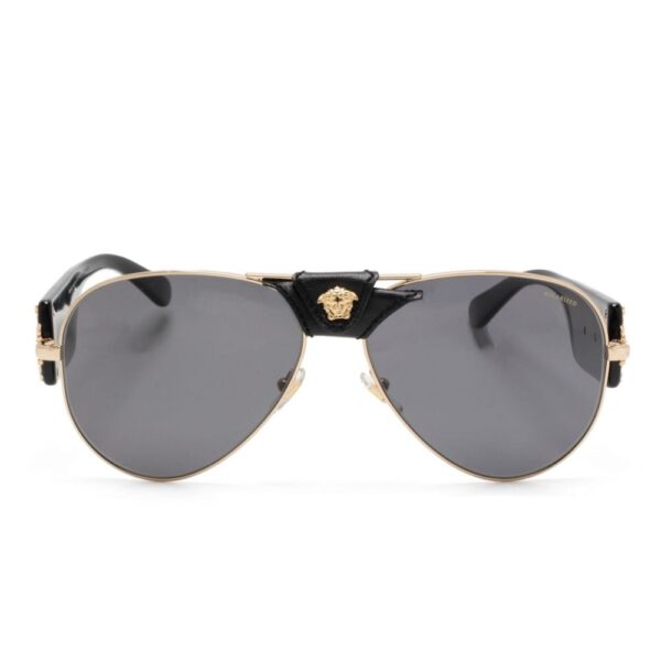 Versace Eyewear Medusa-Head pilot-frame sunglasses