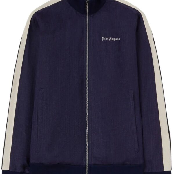 Palm Angels  logo-embroidered track jacket