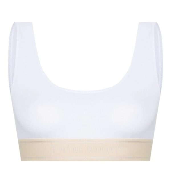 Palm Angels  logo-jacquard sports bra