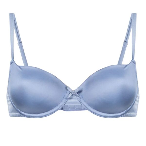 Fleur Du Mal  Luxe satin balconette bra