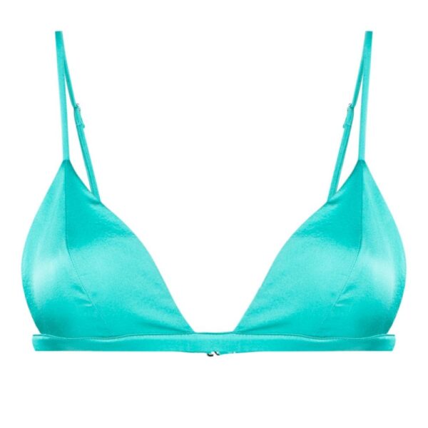 Fleur Du Mal  Luxe triangle-cup bra