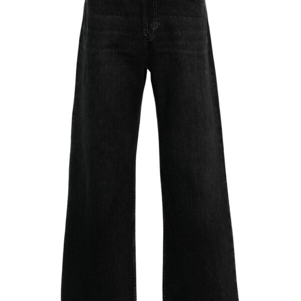 Acne Studios  mid-rise wide-leg jeans