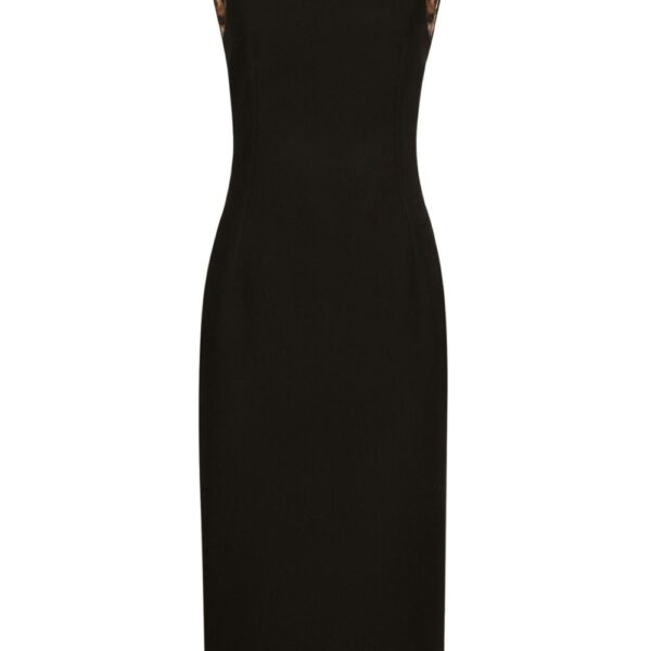 Dolce & Gabbana round-neck sleeveless midi dress