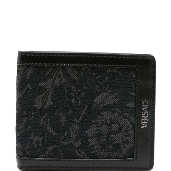 Versace Barocco jacquard wallet