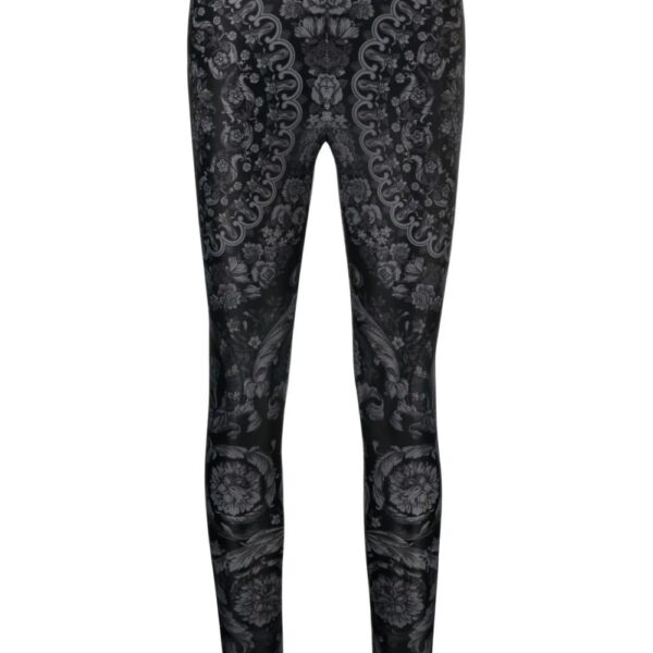 Versace  Barocco-print leggings