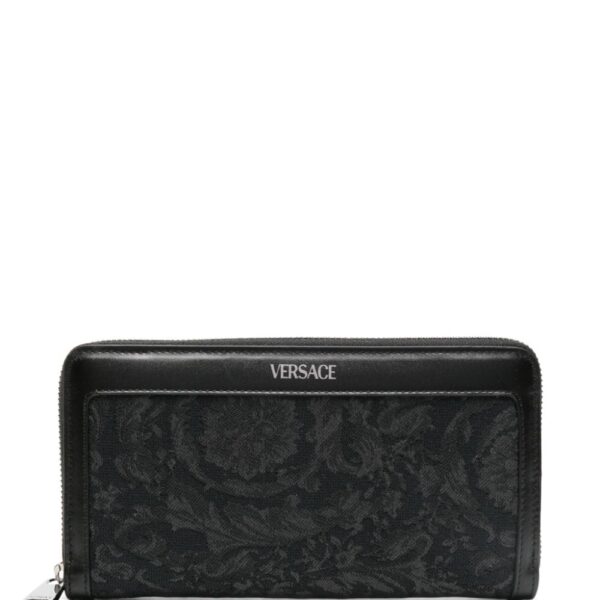 Versace Barocco jacquard wallet