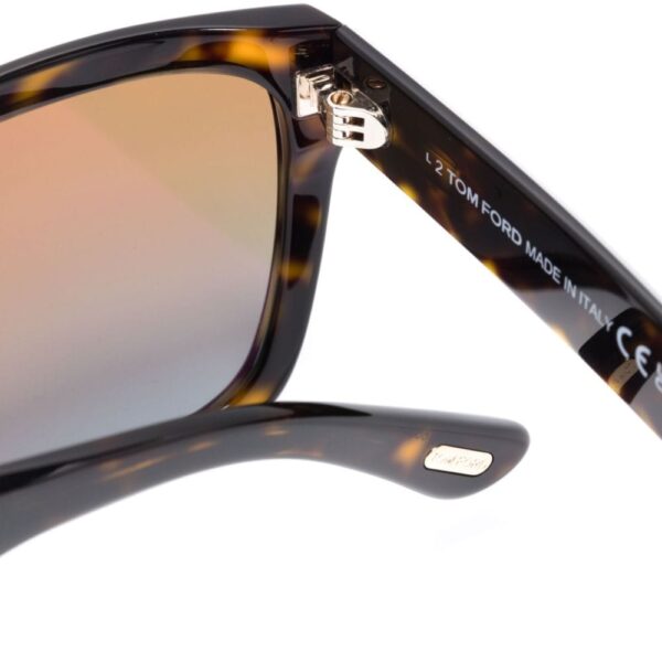 TOM FORD Eyewear Alberto tortoiseshell-effect sunglasses