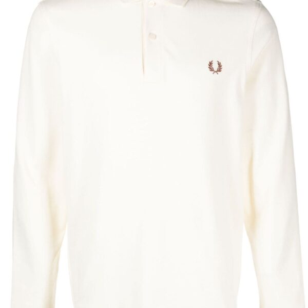 Fred Perry logo-embroidered cotton polo shirt