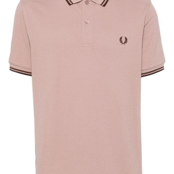 Fred Perry logo-embroidered cotton polo shirt
