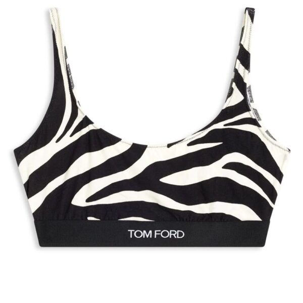TOM FORD  zebra-print bra