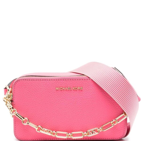 Michael Michael Kors Jet Set leather crossbody bag