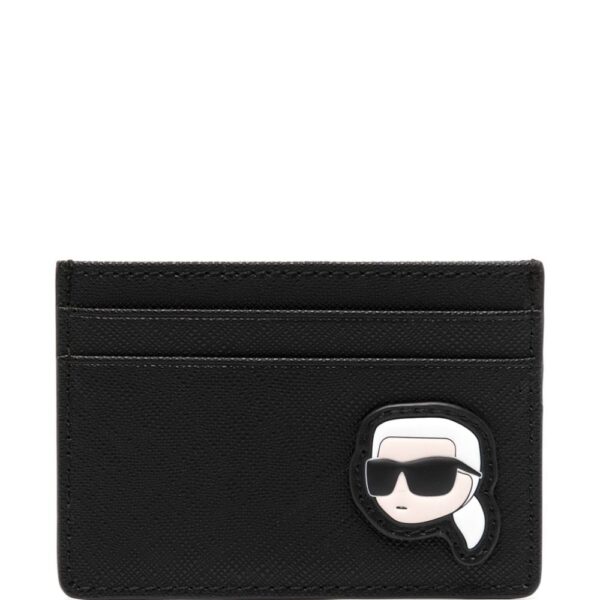 Karl Lagerfeld K/Ikonik 2.0 faux-leather cardholder
