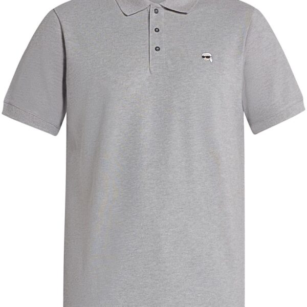 Karl Lagerfeld Ikonik Karl-embroidered polo shirt
