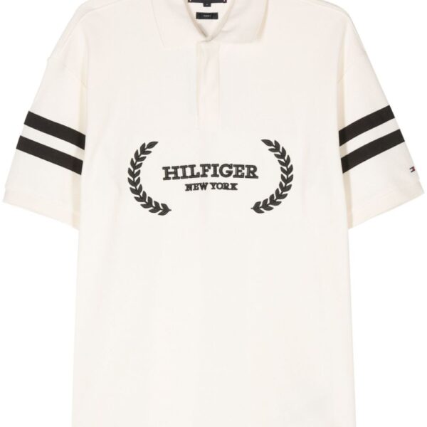 Tommy Hilfiger Monotype Stripe cotton polo shirt