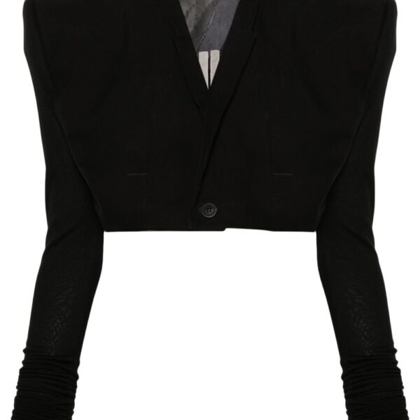 Rick Owens  Cobra Micro Tatlin cropped blazer jacket